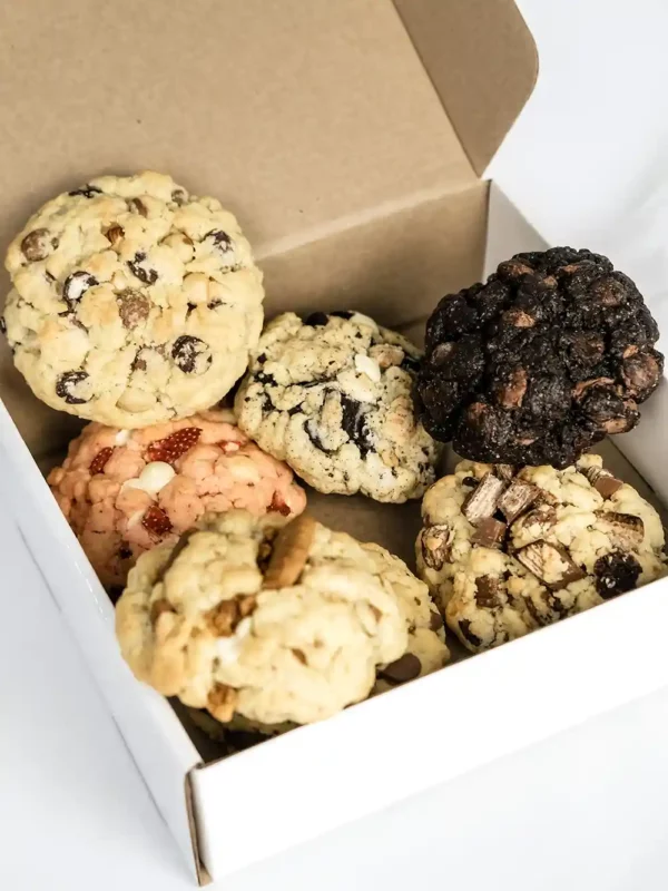 Oh My Dough Build a Box of 4 cookies